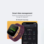 Noise ColorFit Qube Oxy Smartwatch - Deep Wine