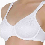 Embossed T-shirt Non-Padded Wired Bra