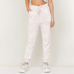 "Women Tie & Dye Drawstring Waist Joggers "