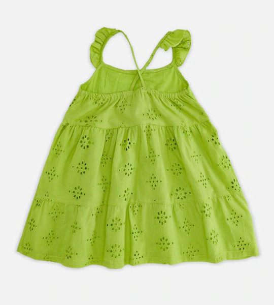 Green A-Line Dress