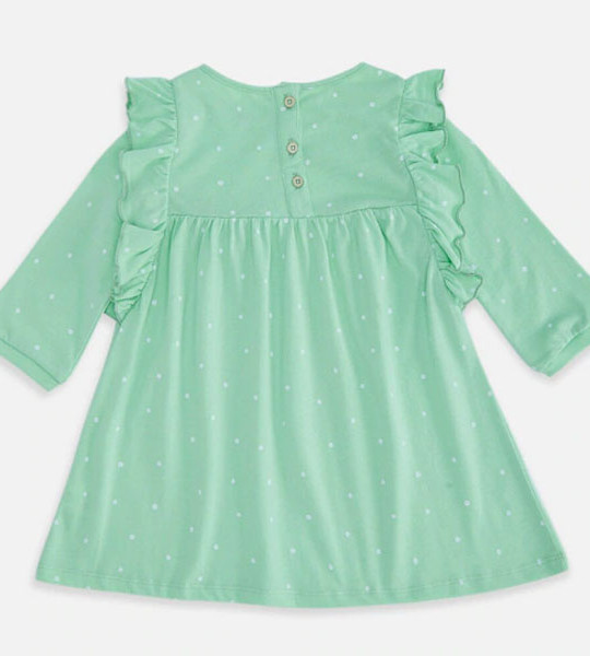 Green A-Line Dress