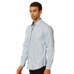 Men Blue Casual Shirt