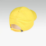 Men Yellow Solid Training Dry Fit with Sweatband Cap