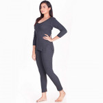 Womens Black Dollar Ultra CottonThermal Set